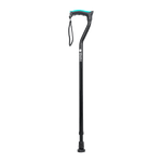 Tynor Walking Stick With Soft Handle - Black