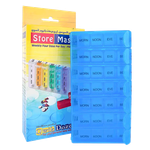 Qwik Doze Weekly Pill Case With 4 Doses Per Day