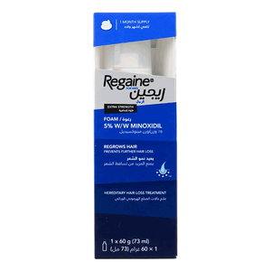 رغوة بتركيز 5٪ من المينوكسيديل من ريجين