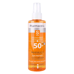 زيت جاف للحماية من الشمس بعامل حماية 50+ من فارماسيريز