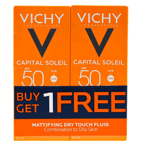 Vichy Capital Soleil SPF50 Tinted Dry Touch Sun Fluid