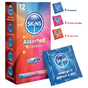 واقيات ذكرية متنوعة من سكينز