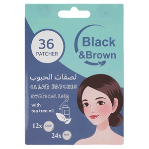 Black & Brown Clear Pimple Patches