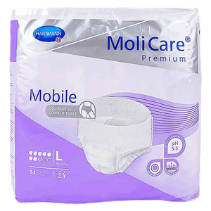 حفاضات موليكير بريميوم مرنة بمقاس كبير من هارتمان