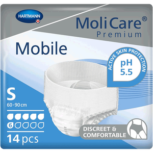 حفاضات موليكير بريميوم مرنة بمقاس صغير من هارتمان