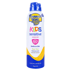 Banana Boat Kids Sensitive Gentle Skin Sunscreen with SPF5+