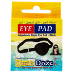 Qwik Doze Adjustable Eye Pad - Black