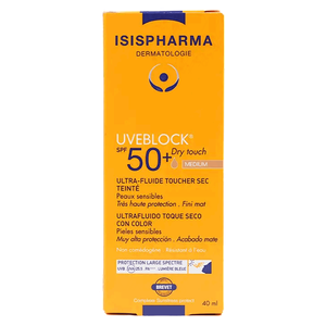 Isis Uveblock SPF50+ Tinted Dry Touch Fluid - Medium