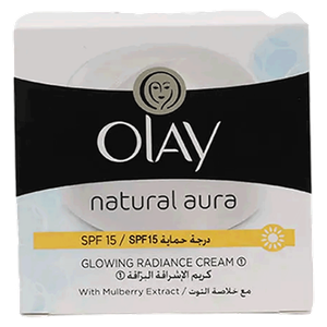 كريم طبيعي إشراقة متوهجة بعامل حماية من الشمس 15 من أولاي