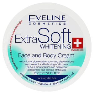 كريم تفتيح للوجه والجسم إكسترا سوفت من إيفلين