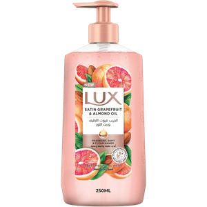 لوكس غسول لليدين معطر برائحة الجريب فروت وزيت اللوز