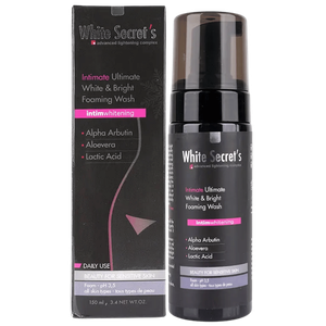 White Secret's Intimate Ultimate White & Bright Foaming Wash