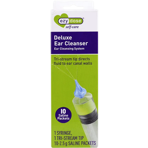Ezy Dose Ear Cleanser Syringe & Saline Sachets