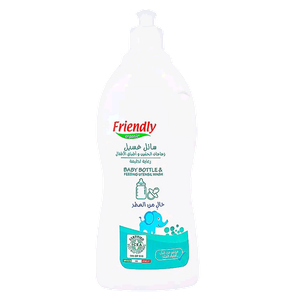 غسول زجاجات الأطفال خالي من العطور من فريندلي اورجانيك - 750 مل