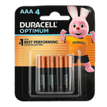 Duracell Optimum AAA4 Batteries