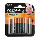 Duracell Optimum AA 8 Battries