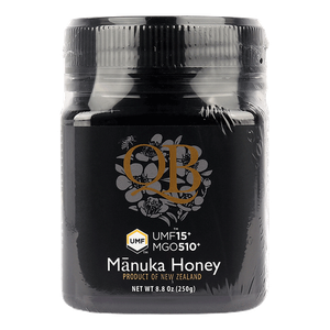 QB UMF15+ & MGO510+ Manuka Honey