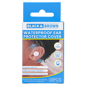 Black & Brown Waterproof Ear Protector Cover