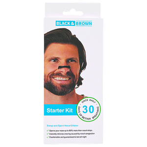 Black & Brown Sleep & Sport Nasal Dilator