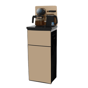 Chinatown All-in-One Tea & Coffee Serving Station & Hot & Cold Water Dispensing Machine - Brown