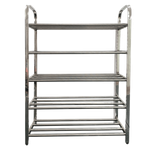 Chinatown Stainless Steel Multilayer Folding Shoe Rack