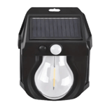 Chinatown Vintage Solar Outdoor Wall Mounted Bulb Lamp