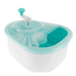 Chinatown Multifunctional Manual Fruit & Vegetable Cleaner with Spinning Scrubber - Blue