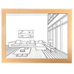 Chinatown LED Glowing Photo Frame with Adjustable Lighting & Shadow Art - Small - Frame 2