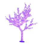 Chinatown Sparkling Led Crystal Multicolor Cherry Blossom Tree Light