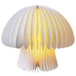 Chinatown Mushroom Folding Wooden Book Lamp