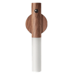 Chinatown Rechargeable Smart Sensor Wood Texture Wall Night Lamp - Dark Brown