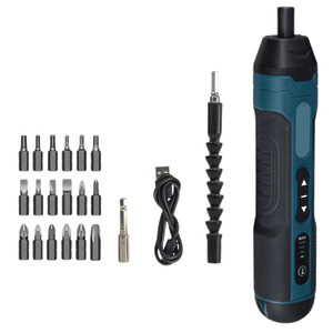 طقم مفك كهربائي قابل لإعادة الشحن 36 في 1 من لونجسا