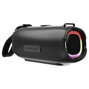 مكبر صوت بلوتوث ستورم 200 من ناو جو - أسود