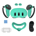 Silicone Kit for Meta Quest 3 with Polypropylene Bag - Green