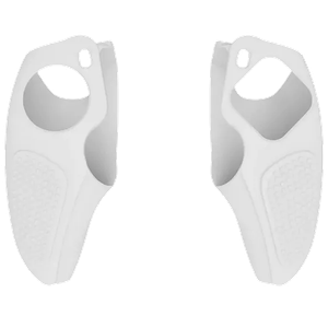 غطاء سيليكون مانع للانزلاق للبلايستيشن - أبيض