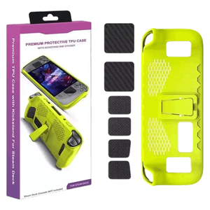 غطاء حماية مع حامل لجهاز ستيم ديك – أخضر