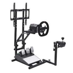 حامل مقعد ألعاب السباق مع مسند لعجلة القيادة من قيم سيت