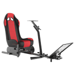 Gameseat Racing Simulator Cockpit Seat – Black/Red