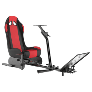 مقعد ألعاب السباق قابل للطي من قيم سيت – أسود/أحمر