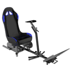 Gameseat Racing Simulator Seat – Black/Blue