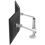 Gamvity Adjustable Dual Monitor Desk Mount Stand for Displays