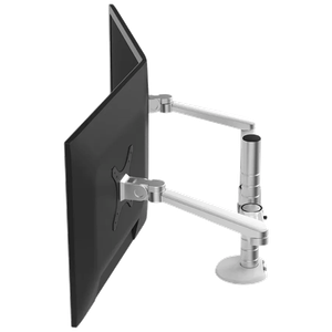 حامل مكتبي مزدوج للشاشات قابل للتعديل من غامفيتي