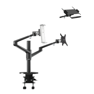ذراع حامل قابل لتعديل الارتفاع من غامفيتي – أسود