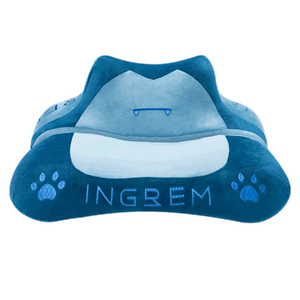 Ingren Fat Cat Pillow – Blue