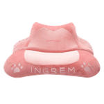 وسادة قطط بتصميم ممتلئ من إنغرين – وردي 