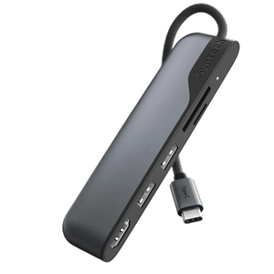 Syntech 5 in 1 USB-C Hub USB-C to HDMI Adapter with SD MicroSD Card Reader