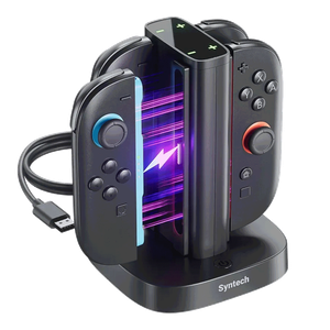 قاعدة شاحن جويكون 4 في 1 من سينتيك