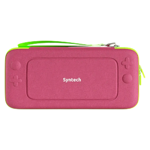 حقيبة محمولة لجهاز نينتندو سويتش وأوليد من سينتك – أحمر فاتح