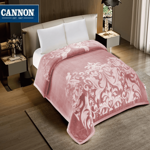 Cannon Embossed Blanket - Rose