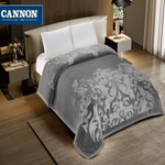 Cannon Embossed 2Ply Blanket - Grey